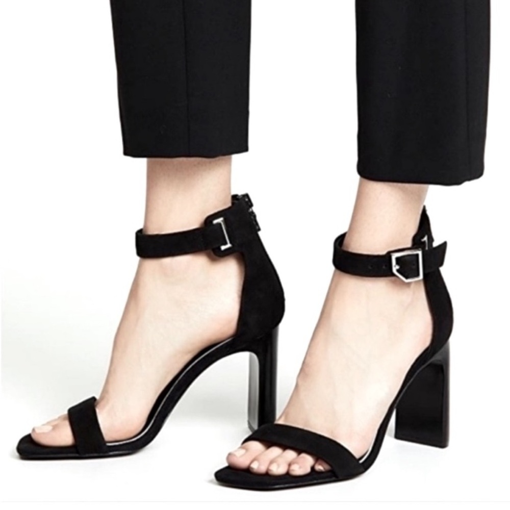 Rag and Bone Black Ellis Heels